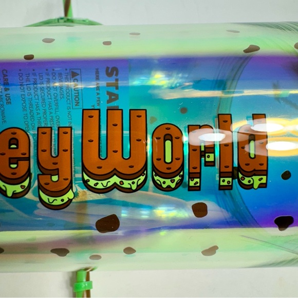 NWT. Disney Eats Ice Cream sandwich Starbucks Tumbler with Straw - Picture 11 of 13